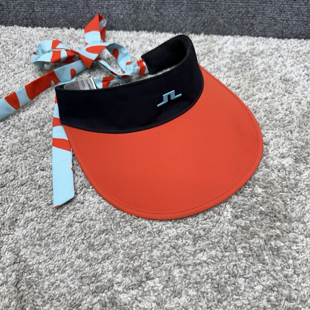 Lindeberg women's Vilma big Visor golf hat tie hat cap tie-back
